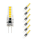 MILI 6er Set LED Leuchtmittel 1,8W G4 4000K Neutralweiss 12V 180 lumen Klar