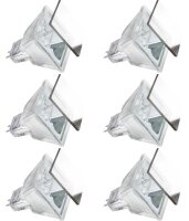 6 x 833.74.6 PAULMANN HALOGEN LEUCHTMITTEL QUADRO 12V 35W...