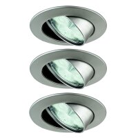 Paulmann Premium Einbauleuchten Set RGB Wellness LED 3x3W...