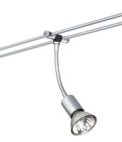Paulmann Seil- und Schienensystem CombiEasy Spot Basil 1x20W GU5,3 Chrom matt 12V Metall