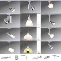 Paulmann Weiss U-Rail URail 230V Schienensystem...
