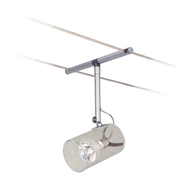 972.59  Paulmann Spot Spice Piment GlasTranparent Seil Abstand 16cm Seilspot