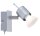 663.52  Paulmann Spotlights Nevada Rondell 1x50W GZ10 Alu 230V Metall