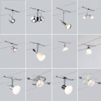 Paulmann Halogen Seil Spot 12V Seilsystem 160mm...
