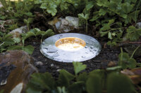 Paulmann Spec Einbauleuchten Set Boden überfahrb Sparlampe IP67 7W 230V GX53 Disc 140mm Edelstahl/Metall