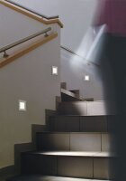 Paulmann Special Einbauleuchten Set Wand Window 1 20W 60VA 230/12V GU5,3 82mm Alu matt/Metall/Glas