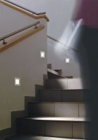 Paulmann Special Einbauleuchten Set Wand Window 1 20W 60VA 230/12V GU5,3 82mm Alu matt/Metall/Glas