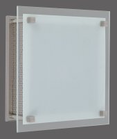 Paulmann Living Conero Wandleuchte 170x170mm 1x40W G9...