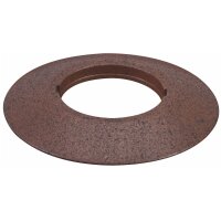 3er Set  Paulmann Profi Aufbauring rostfrei rund UpDownlight LED 80mm Rostfarben/Kunststoff metallisiert