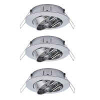 Paulmann 2easy Premium Einbauleuchten 3er Spot-Set...