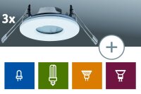 Paulmann 2easy Premium Einbauleuchten 3er Spot-Set starr...