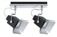 Paulmann Spotlights Cinema Balken max.2x50W GU10 Schwarz matt 230V Metall