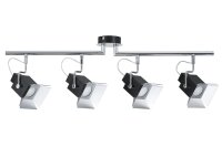 Paulmann Spotlights Cinema Balken max.4x50W GU10 Schwarz...