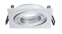 3x Paulmann Premium Einbauleuchten Quadro schwenkbar 51mm...