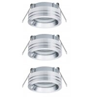 3er Spot-Set  Paulmann 2Easy Premium Einbauleuchten Curl...