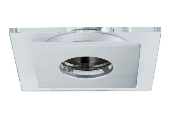 Paulmann CombiSystems Deco Einbauleuchten single Layer max.50W Alu/Glas