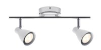 Paulmann Spotlight 2Simple LED 2x3,5W GU10 230V Weiß/Chrom Metall