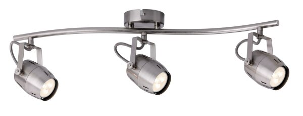 Paulmann Spotlight Gamma LED 3x3,5W GU10 230V Nickel gebürstet Metall
