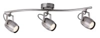 Paulmann Spotlight Gamma LED 3x3,5W GU10 230V Nickel gebürstet Metall