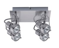 Paulmann Deckenleuchte Spotlight Rondell Techno II 4x40W...