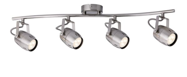 Paulmann Spotlight Gamma LED 4x3,5W GU10 230V Nickel gebürstet Metall