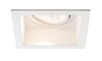 2x 9,5W LEDEinbauleuchten eckig schwenkbar 2700K warmweiß 2 x 740lm Öffnung 140x140 mm