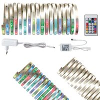 Paulmann Farbwechsel  LED Stripe Set 4,8m RGB +...
