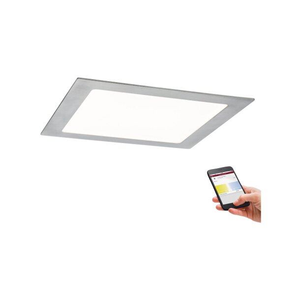 LED Einbau Panel 13,5W SmartPanel Bluetooth 2700K Warmweiß bis 6500K Tageslichtweiß Einbauleuchten 1000lm Eisen