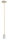 Paulmann Pendel E27 2m Stoffkabel Gold Fassung Alabaster Baldachin Gold