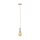 Paulmann Pendel E27 2m Stoffkabel Gold Fassung Alabaster Baldachin Gold
