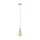 Paulmann Pendel E27 2m Stoffkabel Gold Fassung Alabaster Baldachin Gold