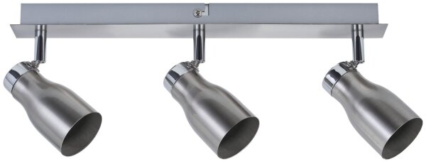 Paulmann Spotlight Meli max 3x10W GU10 Nickel satiniert 230V Metall