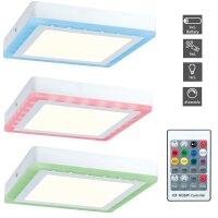 Paulmann LED Panel Aufputzlampe Deckenlampe Aufputz...