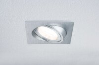 Paulmann Premium Einbauleuchten Set 3x7W 230V GU10 Alu...