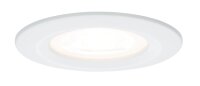 Paulmann Premium Einbauleuchten Set Nova rund dimmbar LED...