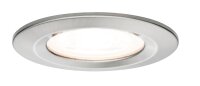 Paulmann Premium Einbauleuchten Set Nova rund dimmbar LED...