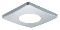 Paulmann PadLED EcoPad Square Spot 1x2,2W Chrom matt 12V DC Kunststoff