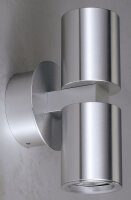 MILI Wandleuchte 6121 Aluminium gebürstet GU10...