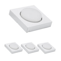 MILI 3er Set Aufbauleuchte 7W GX53 4000K Tageslicht 230V...