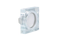 MILI 10er Set Einbauleuchten 5W 4000K Tageslicht 230V 400 lumen Klar  inkl. austauschbare LED Modul geringe Einbautiefe