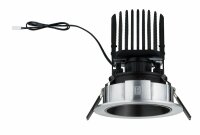 926.50  Paulmann LED Einbauleuchtenn-Set Luca 12,6 W 2.700 K IP44 39° Alu gebürstet/schwarz