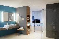 926.50  Paulmann LED Einbauleuchtenn-Set Luca 12,6 W 2.700 K IP44 39° Alu gebürstet/schwarz