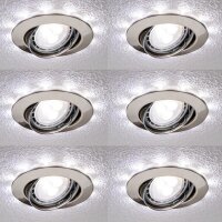 938.01.2 6x  Paulmann Premium 4,5W LED Einbauleuchtenn...