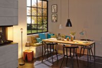 Paulmann Neordic Nordin Tischleuchte max.1x20W E27 Schwarz 230V Marmor