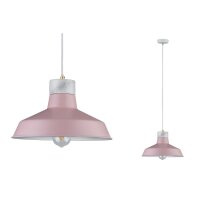 Paulmann Neordic Disa Pendelleuchte max 1x20W E27 Rosa/Weiß matt 230V Metall/Marmor