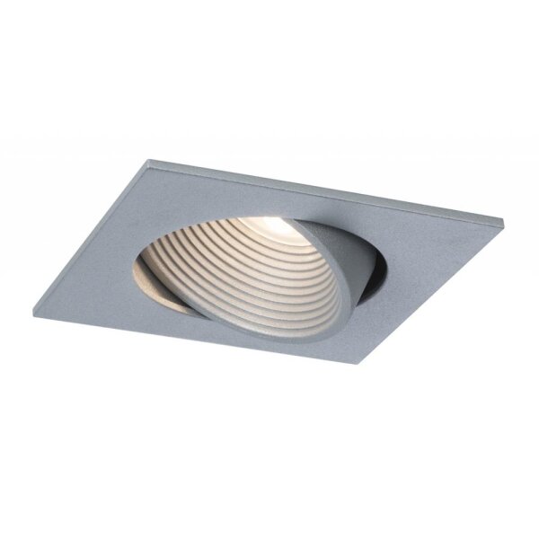 927.49  Paulmann Premium EBL Helia eckig schwb LED 2700K 8,7W 230V/700mA 92x92mm wsalu Alu Acr