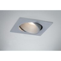 927.49  Paulmann Premium EBL Helia eckig schwb LED 2700K 8,7W 230V/700mA 92x92mm wsalu Alu Acr