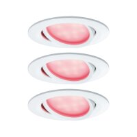 Paulmann Einbauleuchten SmartCoin Bluetooth Set RGBW...