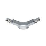 Paulmann URail Schienensystem LED L-Verbinder 1x5,8W Chrom matt 230V Metall dimmbar