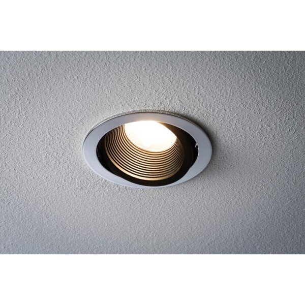 998.76  Paulmann Premium EBL Helia rund schwb LED 2700K 13W 1,4A 115mm Chrom schw m Alu Acryl